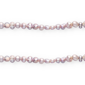 Imperfecte zoetwaterparels nugget Seashell pink
