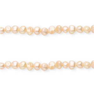 Imperfecte zoetwaterparels nugget 5-6mm Seashell pink