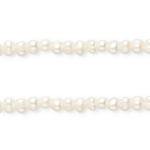 Imperfecte zoetwaterparels nugget Natural white
