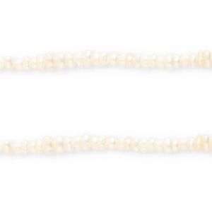 Imperfecte zoetwaterparels nugget Natural white