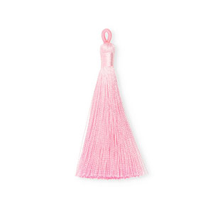 Kwastjes 8 cm Light pink