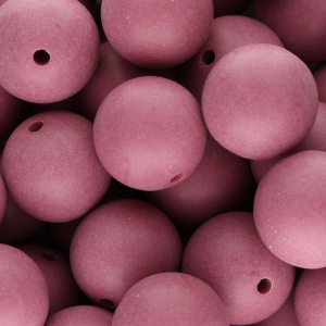 20 mm DQ Acryl kralen Plum