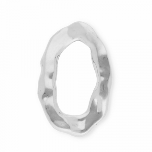 Statement hangers / tussenstuk ovaal Silver