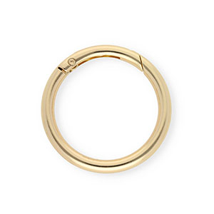Onderdelen sleutelhanger clasp ring Gold