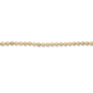 Natuursteen kralen marmer 8mm mat Light beige