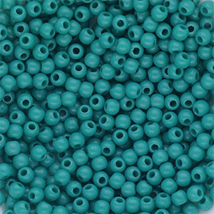 4 mm DQ acryl kralen shiny Turquoise