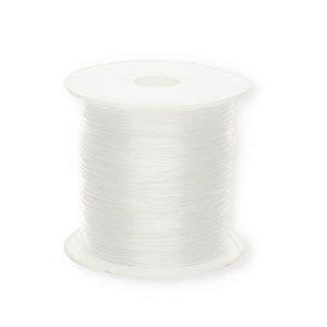 Nylon rijgdraad 0,8 mm Transparent