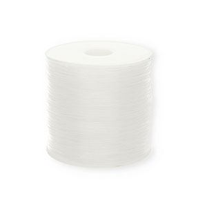 Nylon rijgdraad 1 mm Transparent