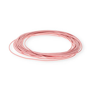 leer rond 1,5mm Light pink