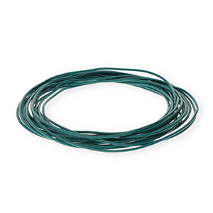 leer rond 1,5mm Dark teal green