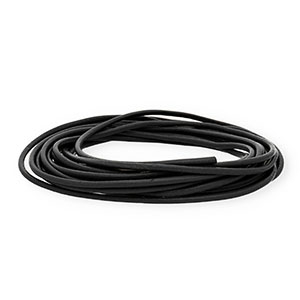 leer rond 3mm Black