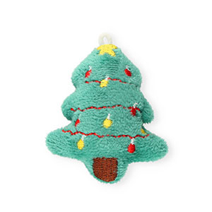 Statement hangers kerstboom Green-red-yellow-brown