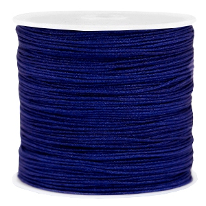 Macram&eacute; draad 0.8mm Navy blue