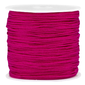 Macram&eacute; draad 0.8mm Violet red