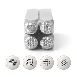ImpressArt textuur stamps set serie 2 Zilver