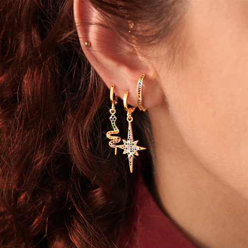 Prachtige zirconia rainbow sieraden style je zo: