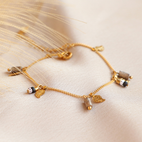 Get creative met natuursteen kralen tube 