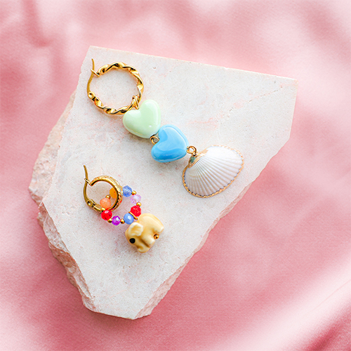 Maak mooie sieraden met onze nieuwe kralen keramiek 