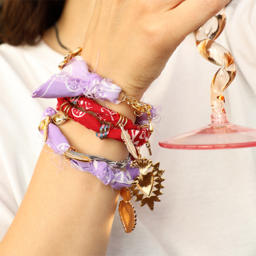 Sieraden maken met bandana&rsquo;s doe je zo