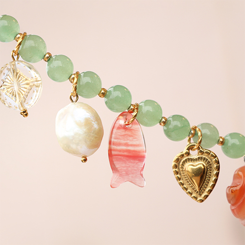 Mix & match met natuursteen kralen