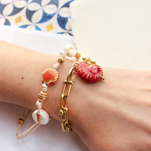 Sieraden inspiratie met keramiek kralen