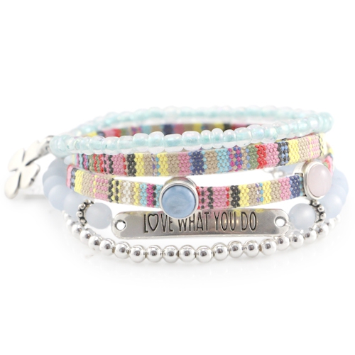 Super leuke armbanden met Polaris 7 mm cabochons