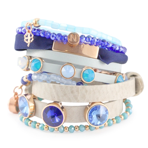 Blue Spring luxe sieraden set 