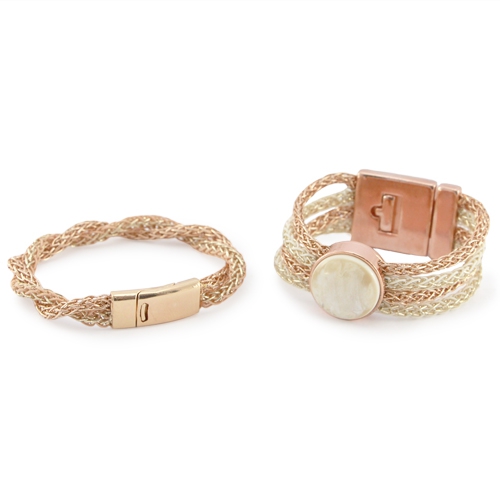 Sieraden gemaakt met Fashion wire en BQ metalen onderdelen