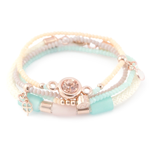 Sieraden met nieuwe facet kralen 