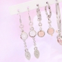 Diverse sieraden met crystal glas hangers