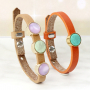 Mix en match en cre&euml;er eenvoudig stijlvolle armbanden met Cuoio