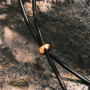 Inspiratie met leer koord en statement hangers