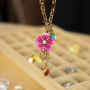 Sieraden maken met roestvrij stalen bedels met enamel