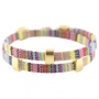 Leuke armbandjes met 5 mm plat Aztec koord