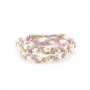 Lavendel met aarde tinten armbandjes voor een zachte look!