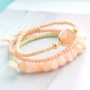 Musthave armbandjes in pastel kleuren met opaque glaskraaltjes