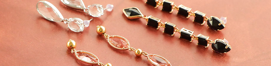 Oorbellen van Crystal Glass Oorbellen van Crystal Glass