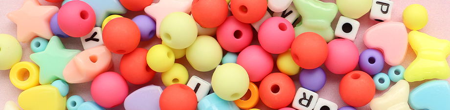 Just arrived! Nieuwe zomerse collectie acryl kralen 