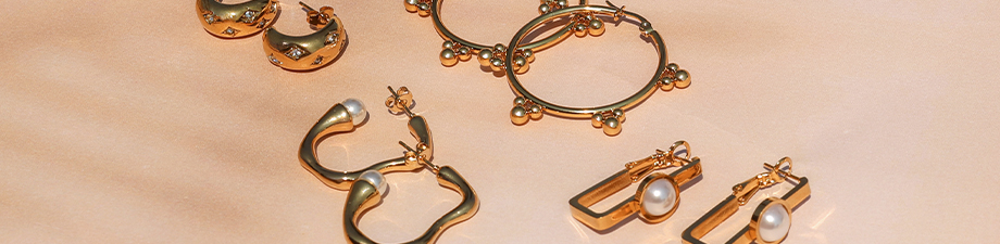 Just arrived! Nieuwe roestvrij stalen oorbellen