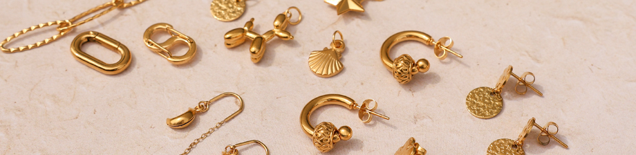 Just arrived! Roestvrij stalen oorbellen en onderdelen