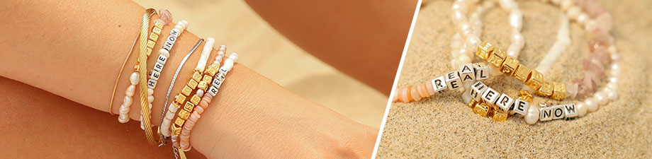 Shop nu! Nieuwe collectie letterkralen DQ metaal