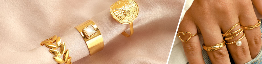 Yes nieuwe serie unieke roestvrij stalen ringen