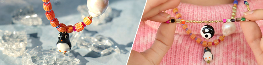 Nieuwe collectie prachtige glaskralen