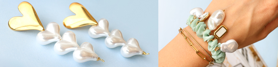 Nieuwe serie imitatie zoetwaterparels