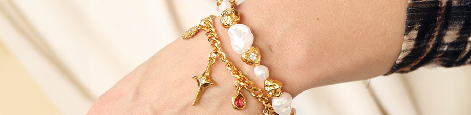 Nieuwe serie roestvrij stalen kralen en bedels