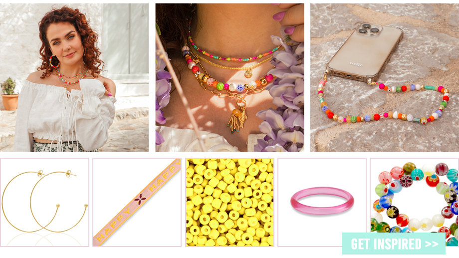 Aan de slag met kleurrijke items voor een Colour Me Free collectie